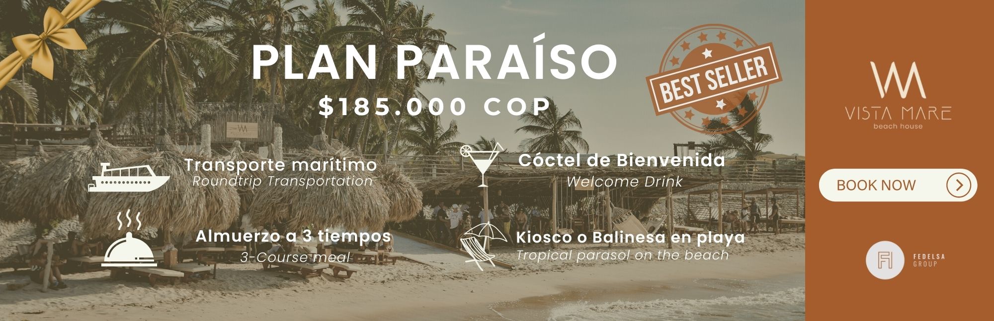 plan Paraíso Daypass Cartagena