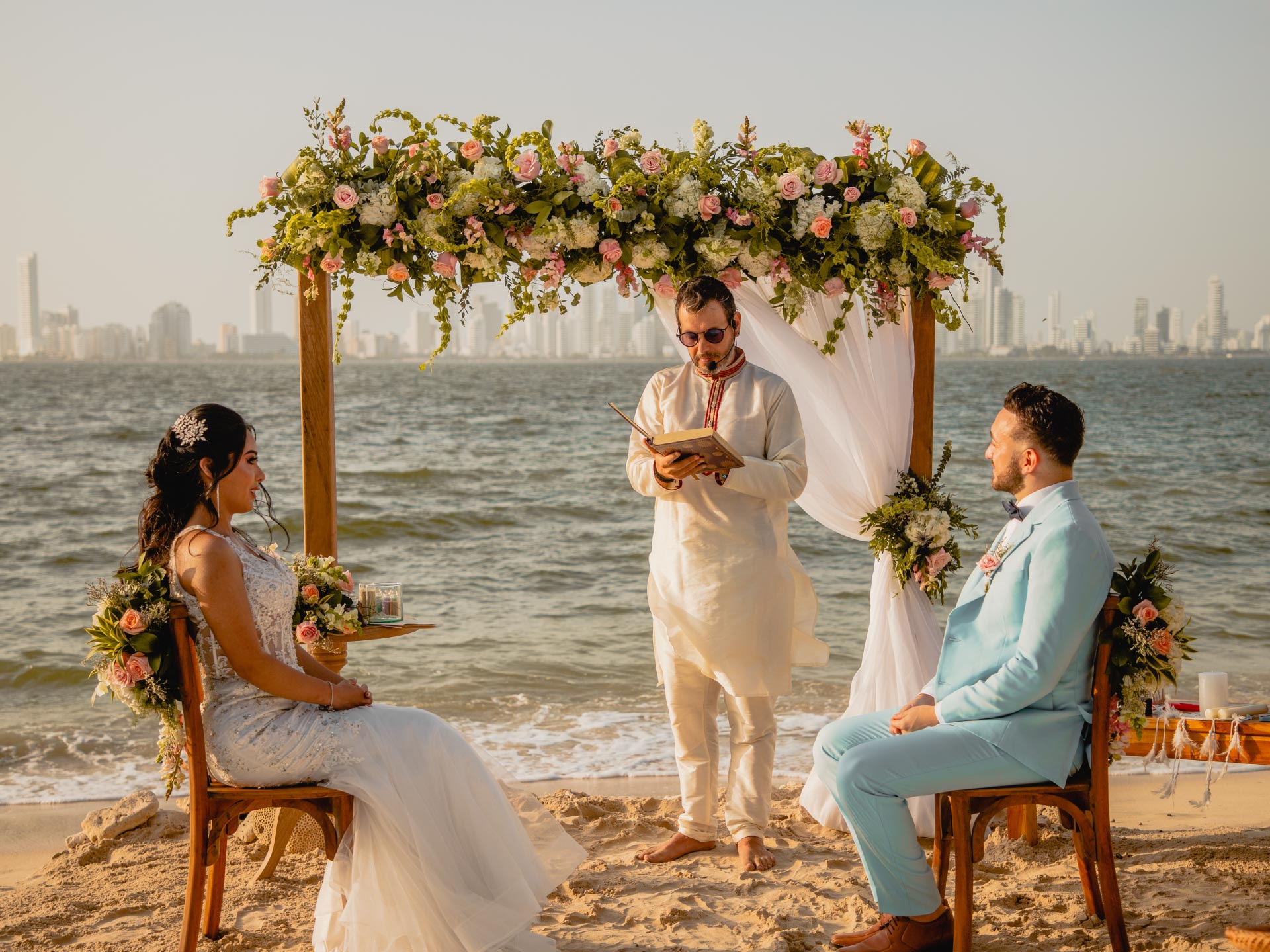 boda en la playa cartagena